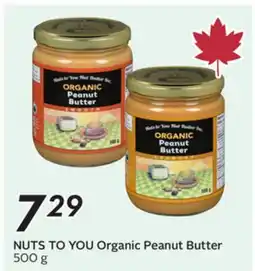 Sobeys Organic Peanut Butter offer