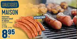 Marché Adonis Saucisses merguez boeuf offer