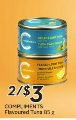 Sobeys COMPLIMENTS Flavoured Tuna offer