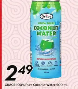 Sobeys 100% Pure Coconut Water offer