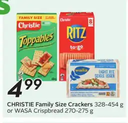 Sobeys Family Size Crackers offer