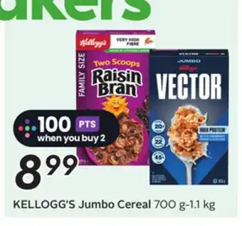 Sobeys Jumbo Cereal offer