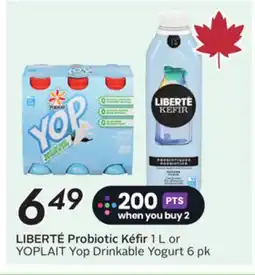 Sobeys Probiotic Kéfir offer