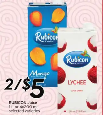 Sobeys Juice offer