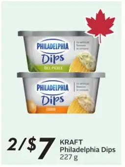 Sobeys Philadelphia Dips offer