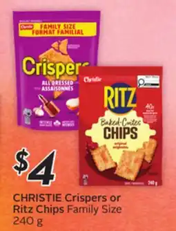 Sobeys Crispers or Ritz Chips offer