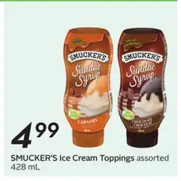 Sobeys Ice Cream Toppings offer