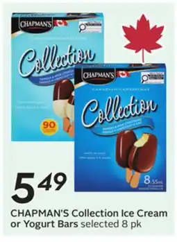 Sobeys Collection Ice Cream or Yogurt Bars offer
