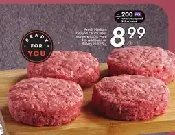 Sobeys Fresh Medium Ground Chuck Beef Burgers offer