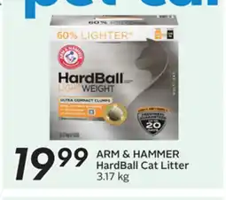 Sobeys HardBall Cat Litter offer