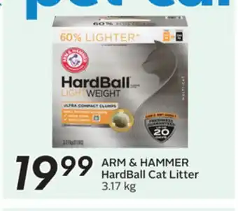 Sobeys HardBall Cat Litter offer