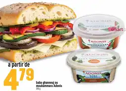 Marché Adonis Adonis baba ghannoujou mouhammara offer
