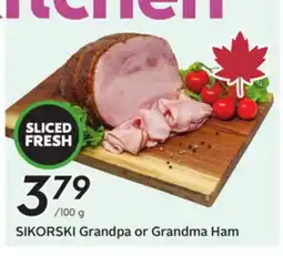 Sobeys Grandpa or Grandma Ham offer