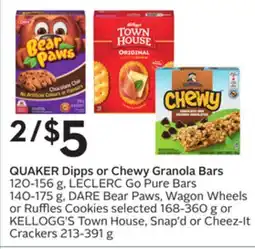 Sobeys Dipps or Chewy Granola Bars offer