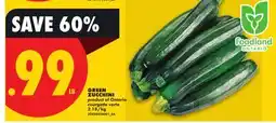 No Frills GREEN ZUCCHINI offer