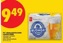 No Frills PC DEALCOHOLIZED LAGER BEER offer