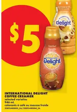 No Frills INTERNATIONAL DELIGHT COFFEE CREAMER offer