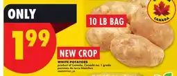 No Frills WHITE POTATOES, 10 LB BAG offer