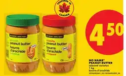 No Frills NO NAME PEANUT BUTTER offer