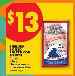 No Frills CHELSEA BONED SALTED COD FILLETS offer