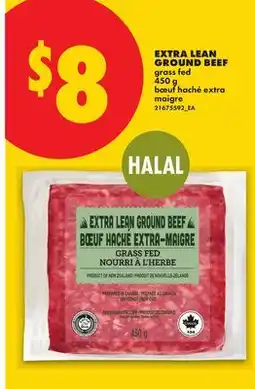 No Frills EXTRA LEAN GROUND BEEF offer