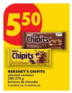 No Frills HERSHEY'S CHIPITS offer