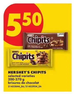 No Frills HERSHEY'S CHIPITS offer