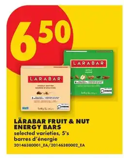 No Frills LÄRABAR FRUIT & NUT ENERGY BARS, 5'S offer