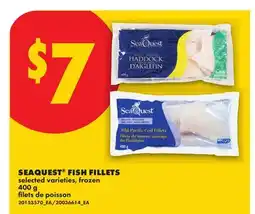 No Frills SEAQUEST FISH FILLETS offer