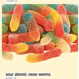 Fortinos SOUR ATOMIC NEON WORMS offer