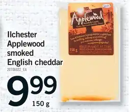 Fortinos ILCHESTER APPLEWOOD SMOKED ENGLISH CHEDDAR offer