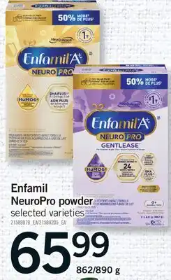 Fortinos ENFAMIL NEUROPRO POWDER, 862/890 G offer