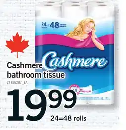 Fortinos CASHMERE BATHROOM TISSUE, 24=48 ROLLS offer