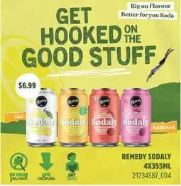 Fortinos REMEDY SODALY offer