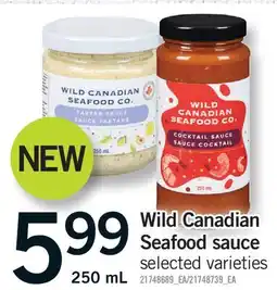 Fortinos WILD CANADIAN SEAFOOD SAUCE offer