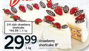 Fortinos STRAWBERRY SHORTCAKE 8 offer