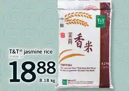 Fortinos T&T JASMINE RICE offer