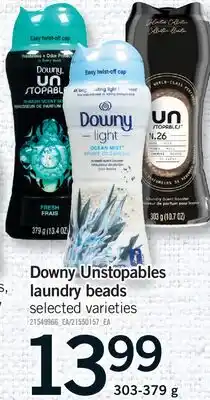 Fortinos DOWNY UNSTOPABLES LAUNDRY BEADS offer
