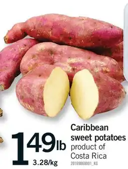 Fortinos CARIBBEAN SWEET POTATOES offer