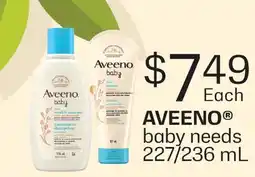 Fortinos AVEENO BABY NEEDS, 227/236 mL offer