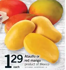 Fortinos ATAULFO OR RED MANGO offer