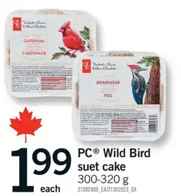 Fortinos PC WILD BIRD SUET CAKE offer
