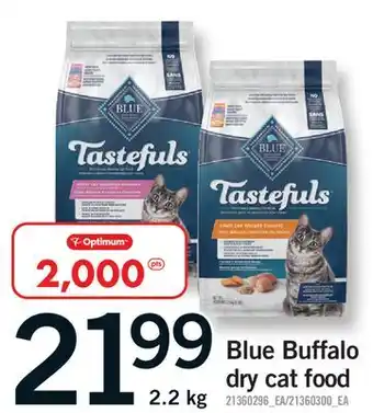 Fortinos BLUE BUFFALO DRY CAT FOOD offer