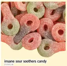 Fortinos INSANE SOUR SOOTHERS CANDY offer