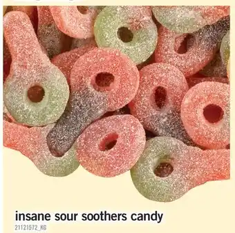 Fortinos INSANE SOUR SOOTHERS CANDY offer