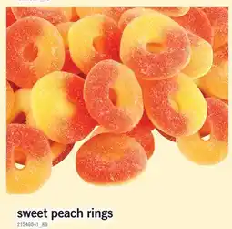 Fortinos SWEET PEACH RINGS offer