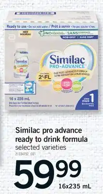 Fortinos SIMILAC PRO ADVANCE READY TO DRINK FORMULA offer