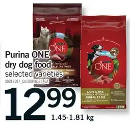 Fortinos PURINA ONE DRY DOG FOOD offer