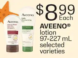 Fortinos AVEENO LOTION offer