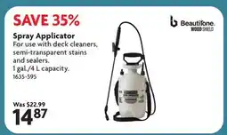 Home Hardware Spray Applicator offer